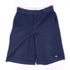 Dickies Loose Fit Multi Pocket Work Shorts 34 Navy